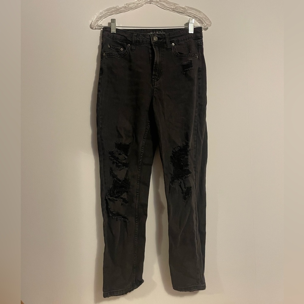 Wild Fable Black Ripped Jeans Size 0